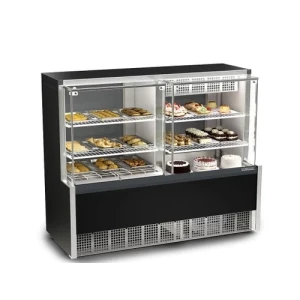 Balcão Vitrine Expositor Quente e Frio / Estufa e Refrigerado Gelopar meqa 1,40m 127v