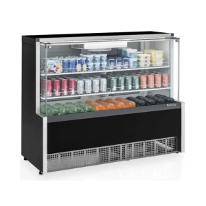 Vitrine Refrigerada Ar Forçado 1,40m Linha Aurora GELOPAR GPFA-140R
