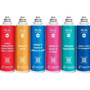 LINHA COMPLETA DE REFIL FACILE - HIDROFILTROS 