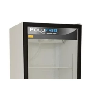  Refrigerador expositor Vertical 450L Porta de Vidro Pt  - 220V 2404 Polo Frio