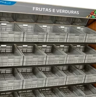 Imagem Vasca Hortifruti Espelhada Lateral 1,30m 09 Caixas Polo Frio