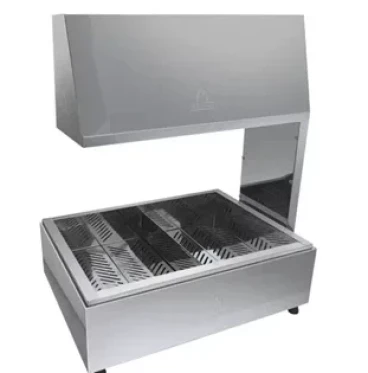 Imagem Conservador de Fritura 2 Lâmpadas 500w Aço Inox Metalmaq