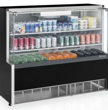 Imagem Vitrine Refrigerada Ar Forçado 1,40m Linha Aurora GELOPAR GPFA-140R
